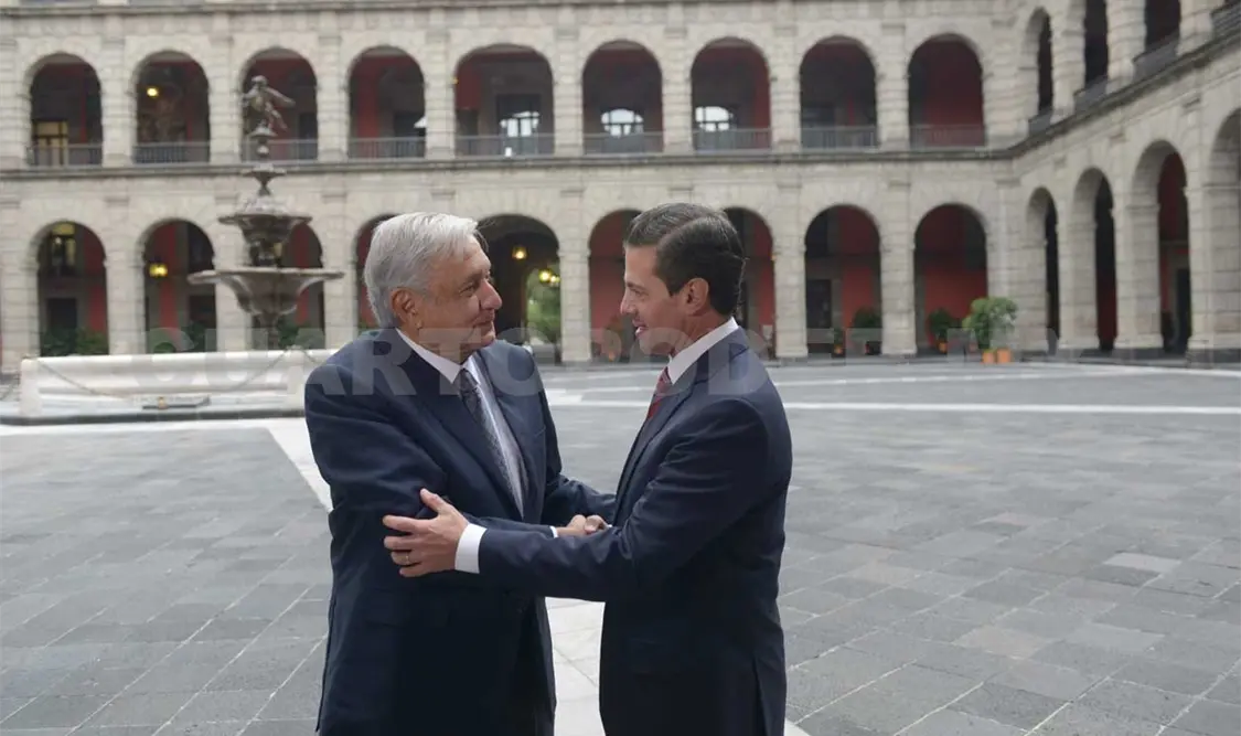 Peña reitera disposición y apoyo para transición