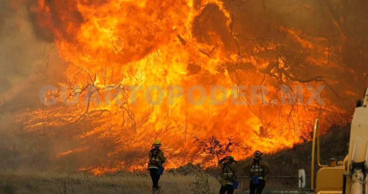 Reportan avances en contención de incendios