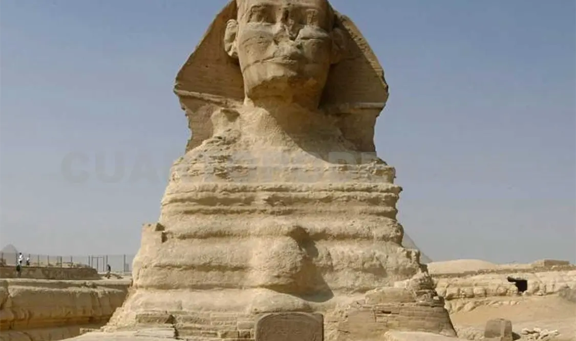 La estatua se encuentra en Egipto. Cortesía