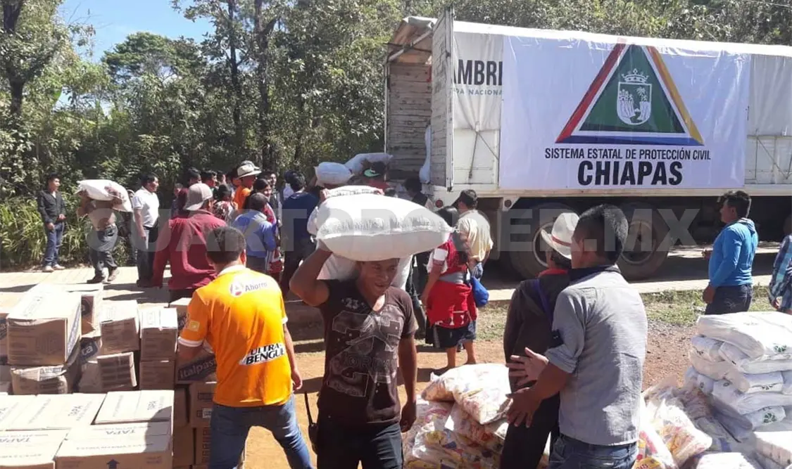Toda la ayuda necesaria a familias desplazadas
