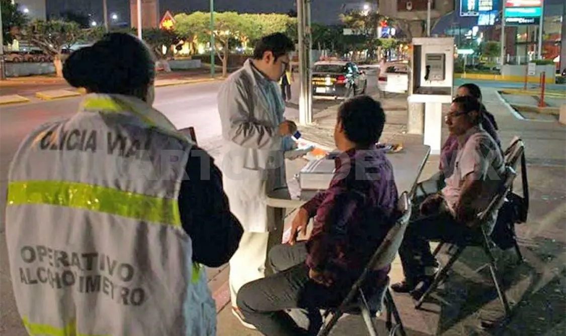 Reduce alcoholímetro 85% los accidentes