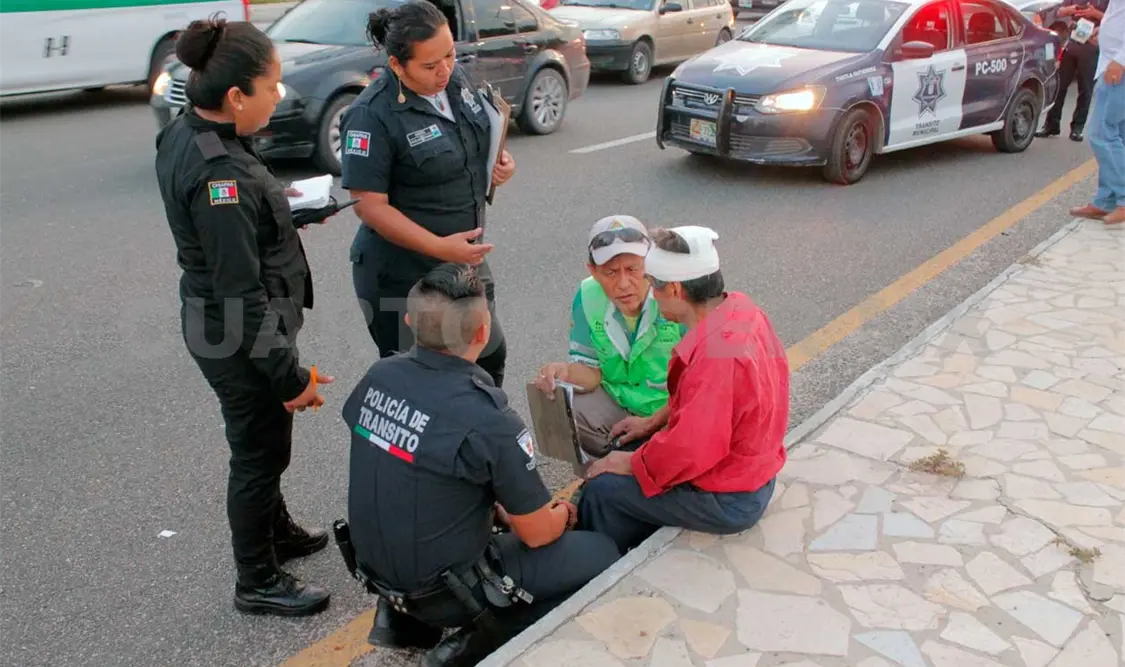 Quincuagenario embestido por vehículo “fantasma”