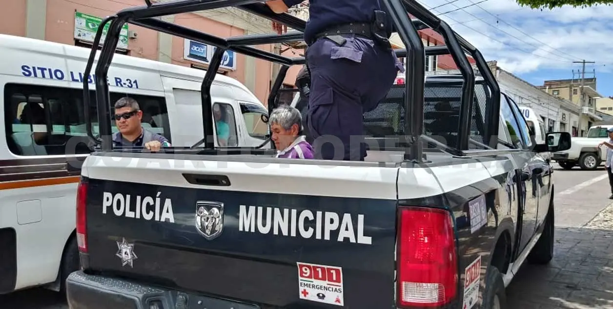 Anciano fue detenido tras herir a su víctima en asalto