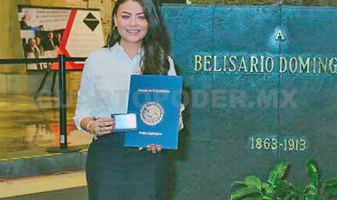 Entregan credenciales de senadora a Sasil de León