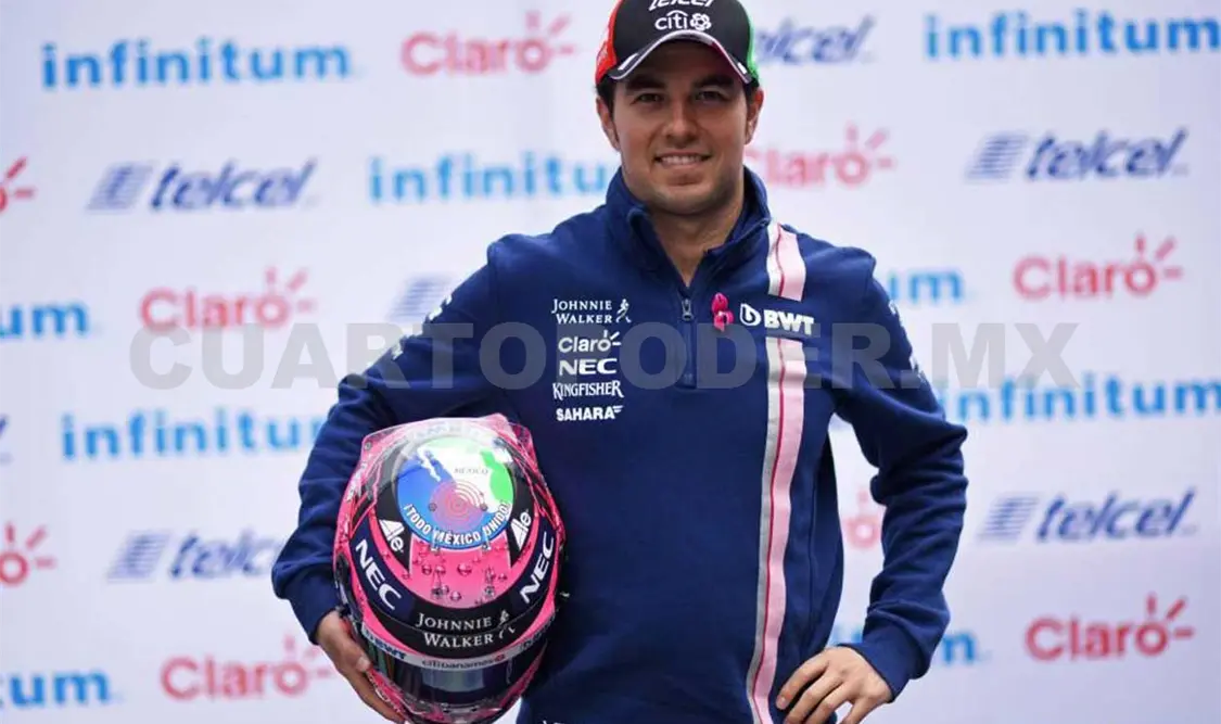 Sergio Pérez se dijo “contento” con resultado