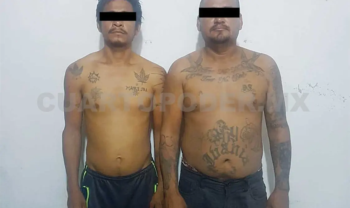 Capturan a dos maras por asalto a migrantes