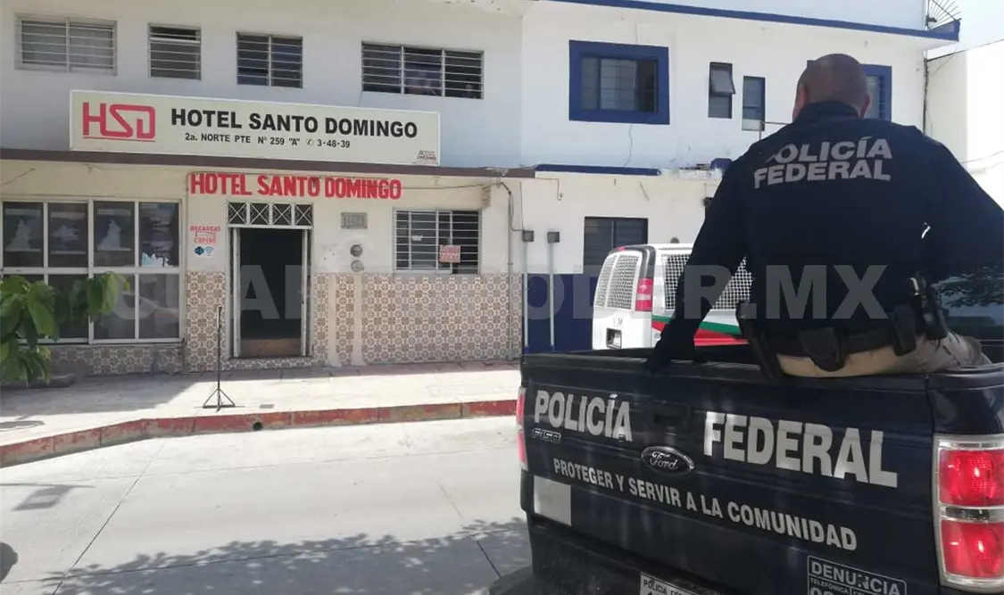 INM y Policía Federal revisan hoteles y terminales