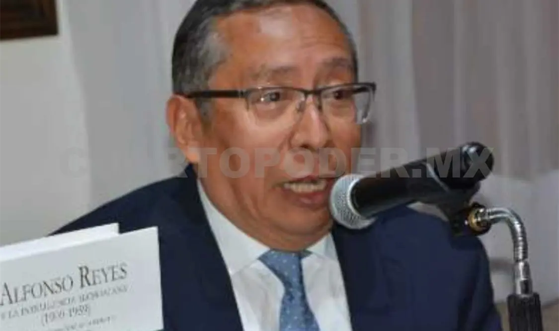 Alberto Enríquez Perea, autor del libro sobre Alfonso Reyes. Cortesía