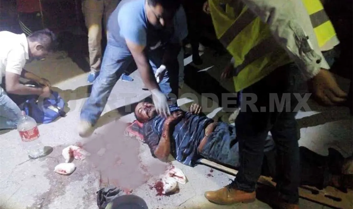 Apedrearon a sujeto y quedó grave en hospital