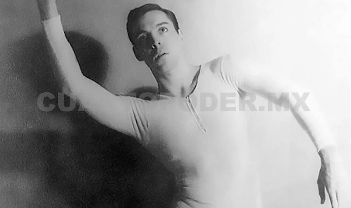 El coreógrafo Paul Taylor en Episodios, con el New York City Ballet, que data de enero de 1960. Cortesía