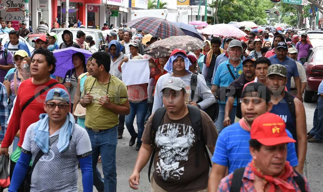 Marcha salió del oriente de la Ciudad del Parque Chiapasiónate y concluyó en el parque central. Guillermo Ramos/CP