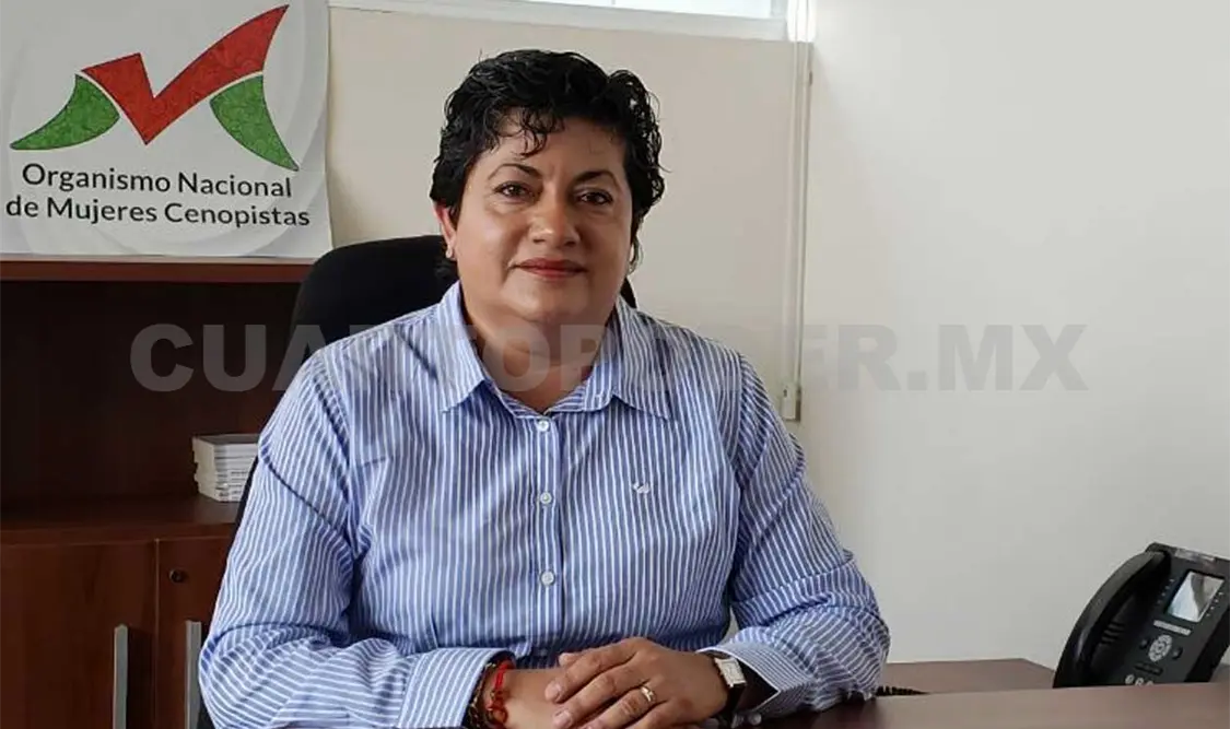Judith Torres Vera, actual diputada y presidenta del Organismo Nacional de Mujeres Cenopistas en Chiapas. CP