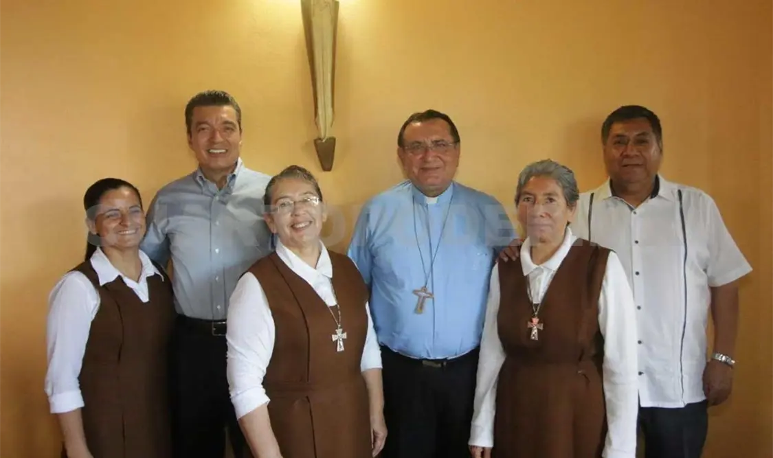 Se reúne Rutilio con arzobispo de Tuxtla
