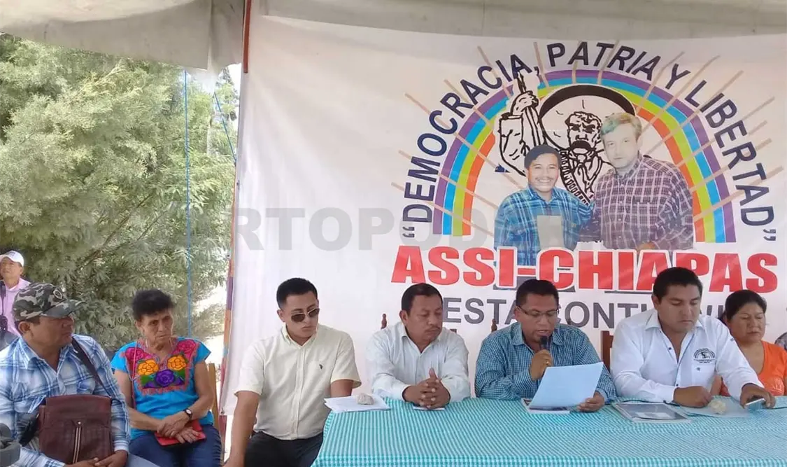 Exigen libertad del líder Antonio Hernández Cruz