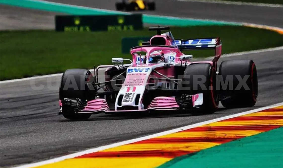“Checo” Pérez valora actuación en Gran Premio