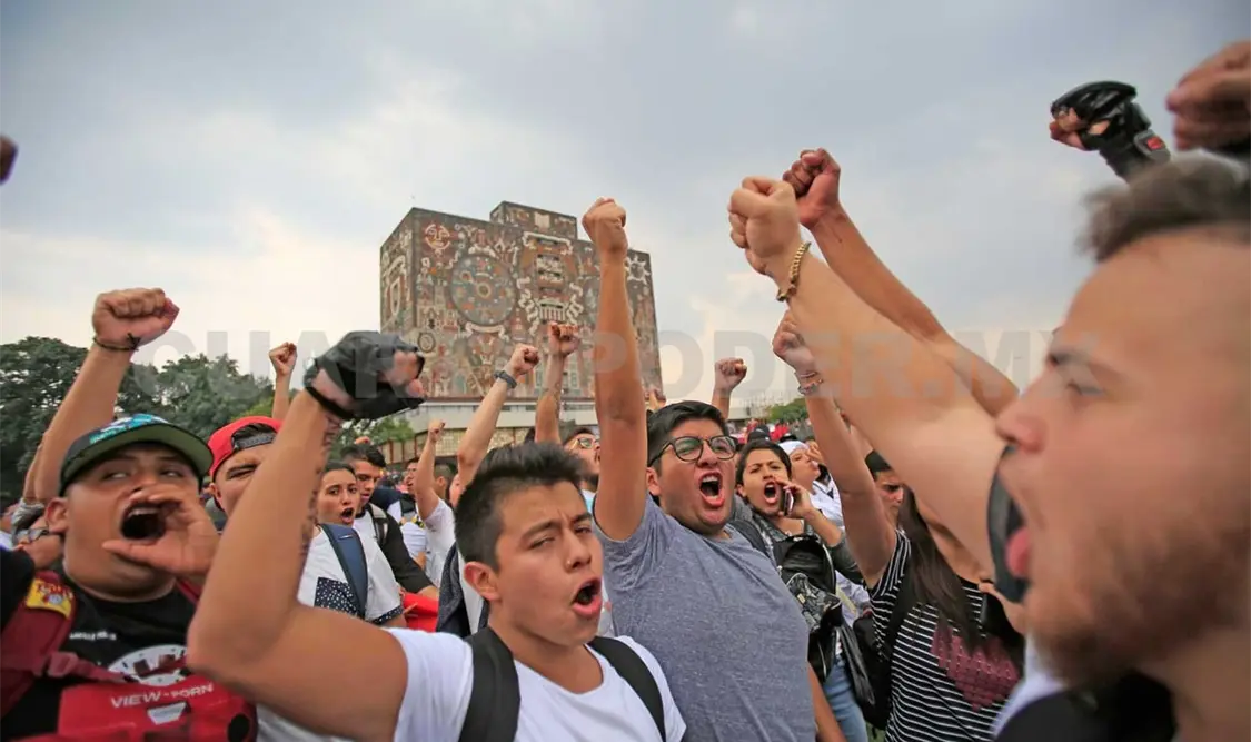 ¡Fuera porros de la UNAM!, la exigencia que une a CU
