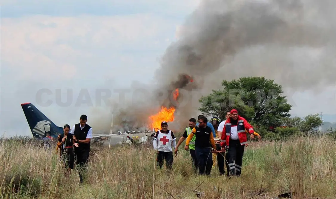 Clima causó accidente de Aeroméxico: DGAC