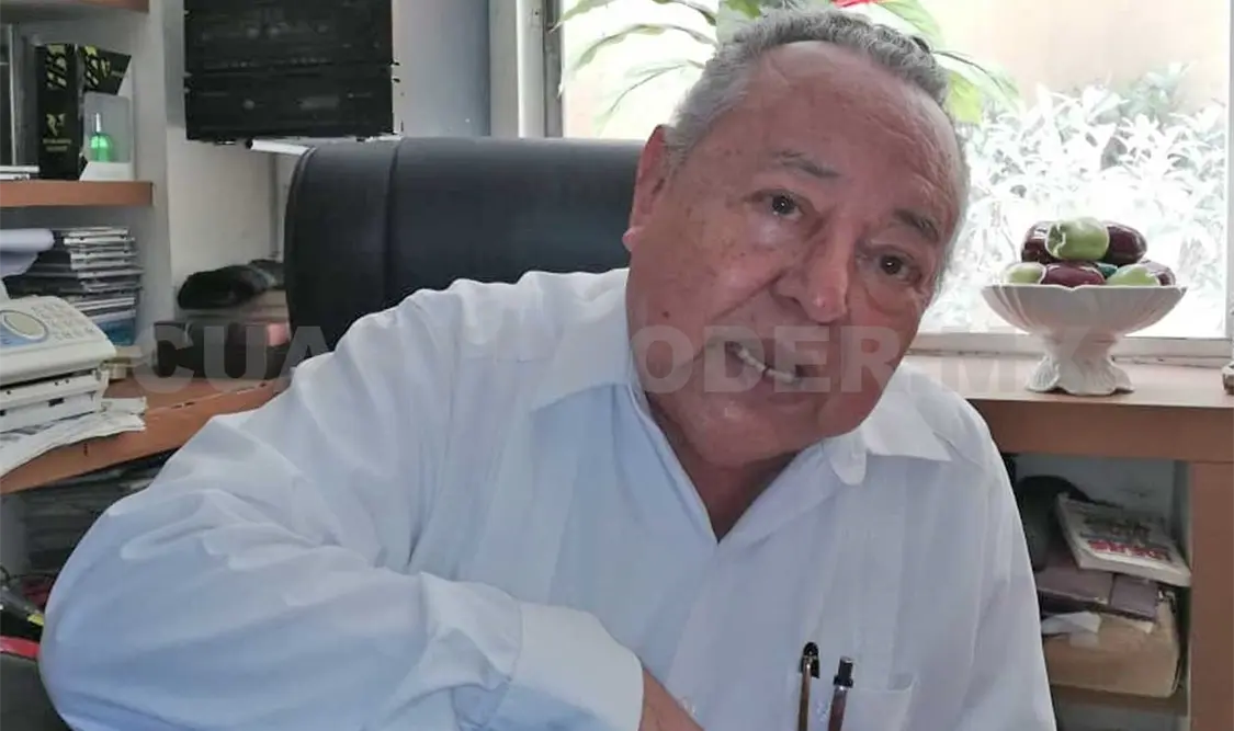 Servando Cruz Solís, presidente de la Barra Chiapaneca de Abogados. Avisaín Alegría / CP