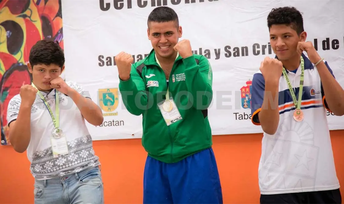 El chiapaneco fue medallista hace unos días en el Festival Olímpico. Cortesía