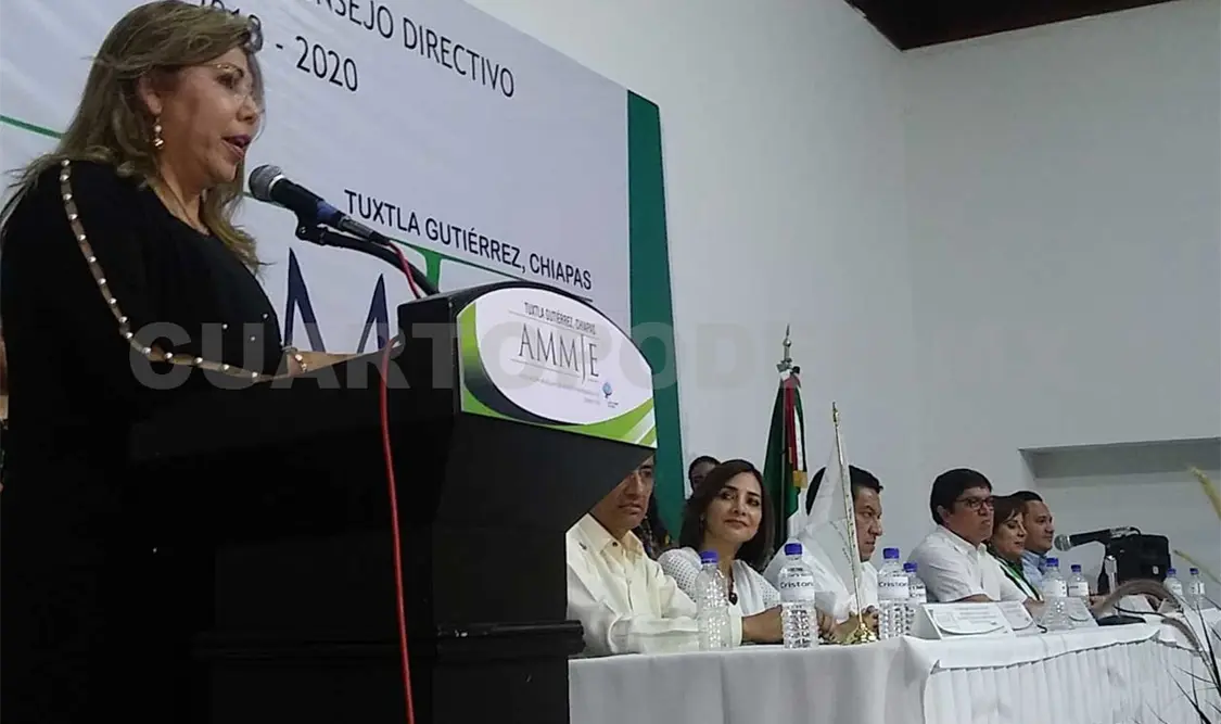Presidenta de la Asociación Mexicana de Mujeres Jefas de Empresas (Ammje), Blanca Estela Pérez Villalobos. Ricardo López / CP