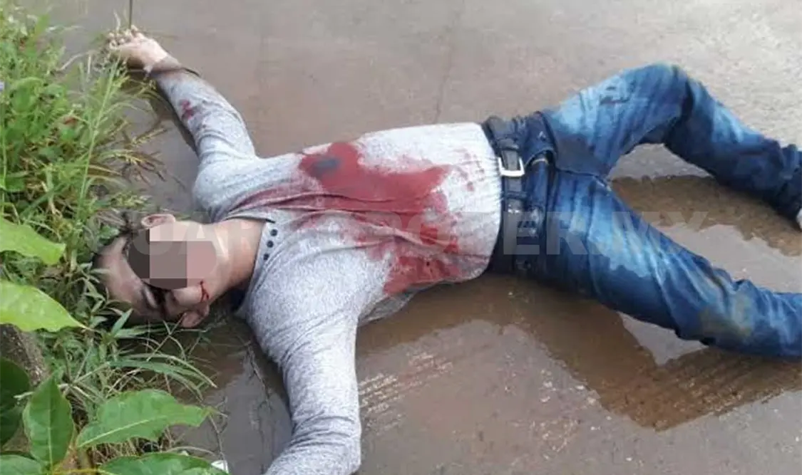 El hoy extinto, que al parecer pertenecía a la banda MS-13, murió al instante por proyectiles de arma de fuego calibre .9 milímetros. Rafael Victorio / CP