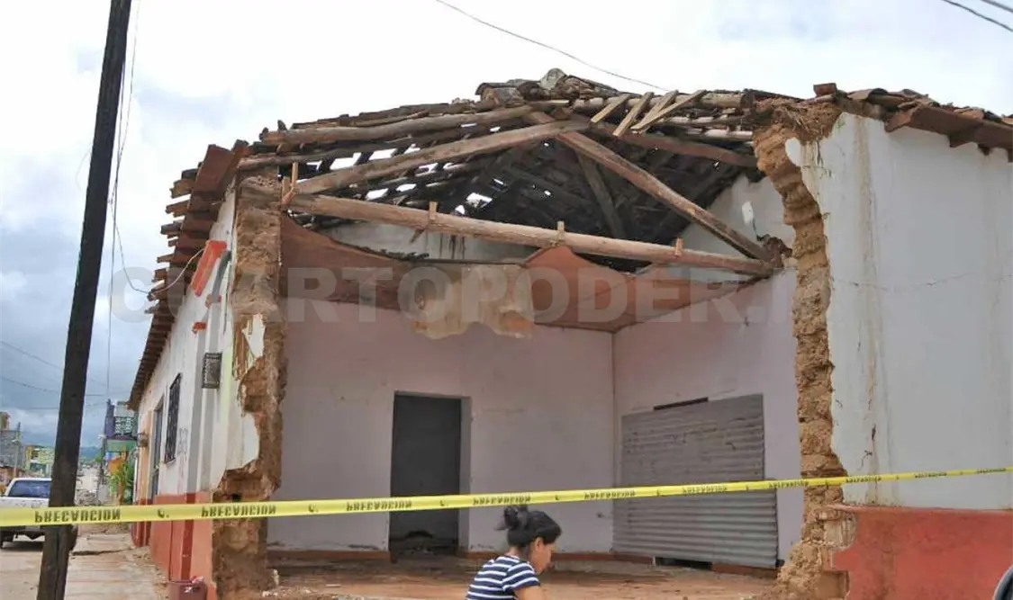 Viviendas dañadas por sismo, aún sin ser reparadas