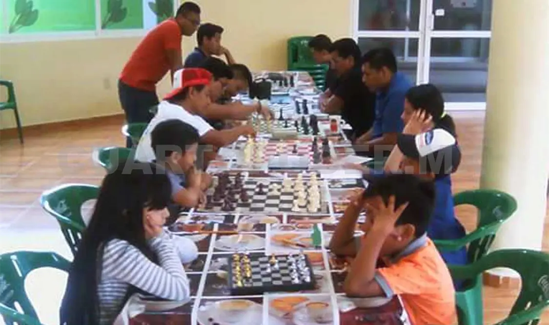 Debido a diferentes compromisos en el mes de septiembre, las emociones volverán a la “casa del ajedrez tuxtleco” el próximo 6 de octubre con la jornada 5. Cortesía