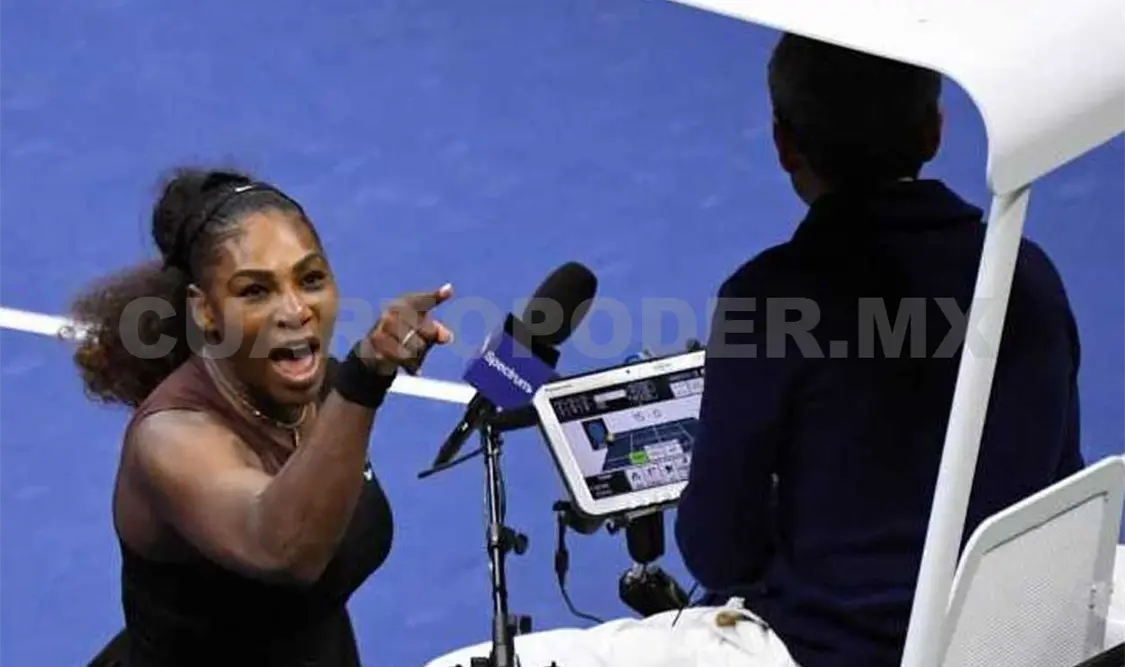 La multa se dio a conocer después de la final ante Naomi Osaka, primera japonesa en conseguir el ultimo Grand Slam del año. Cortesía