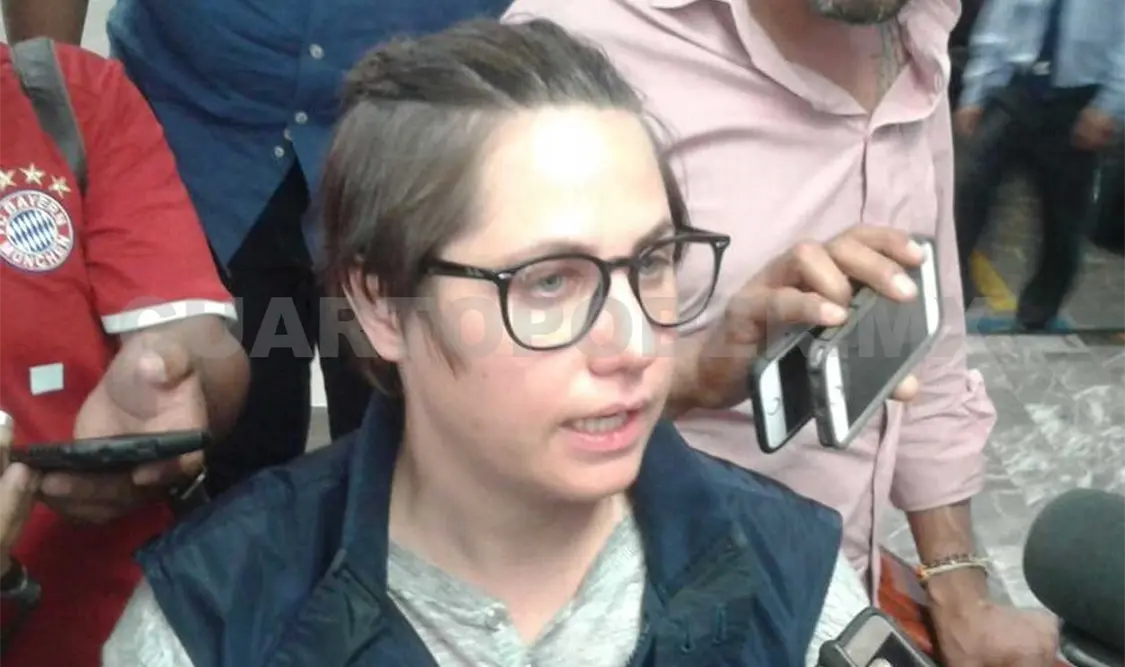 La sobrina del escritor, Laura Deméneghi. Cortesía