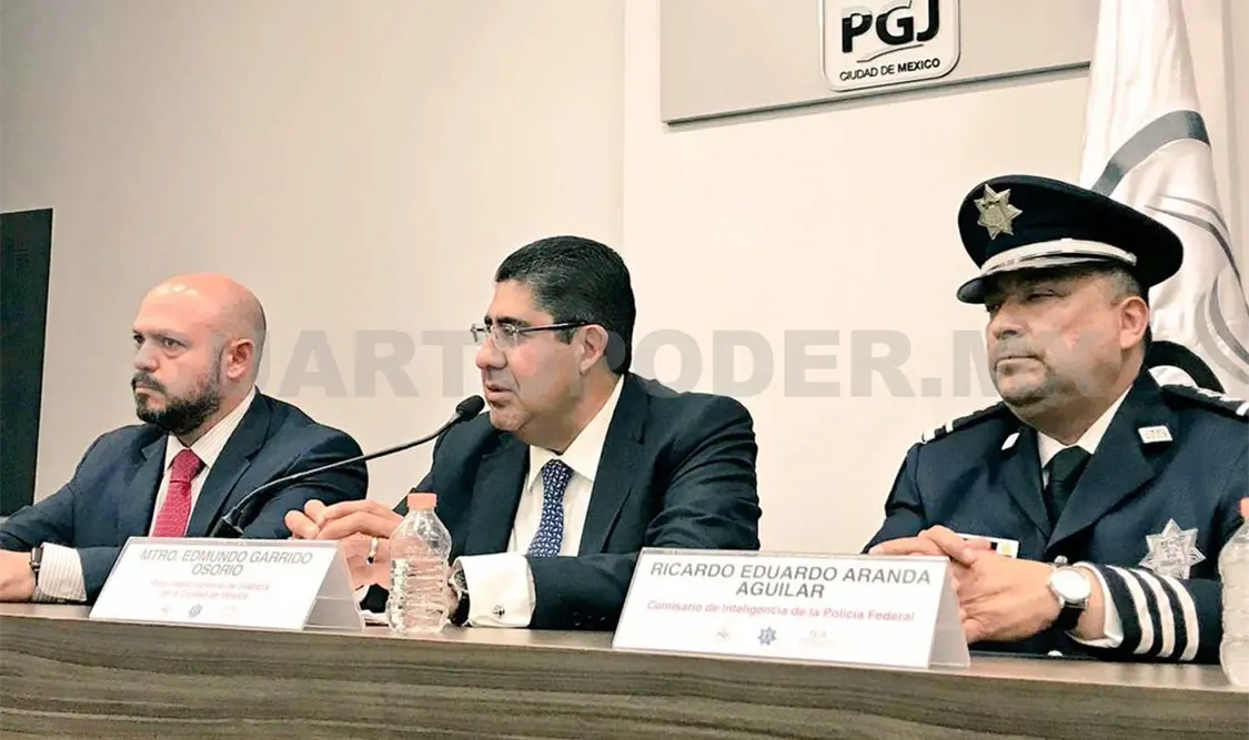 La PGR mantiene abierta una carpeta de investigación, detalló el procurador Edmundo Garrido. @PGJDF_CDMX