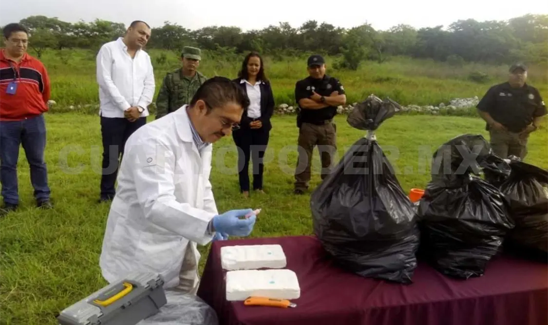 Incineran cocaína incautada en San Cristóbal