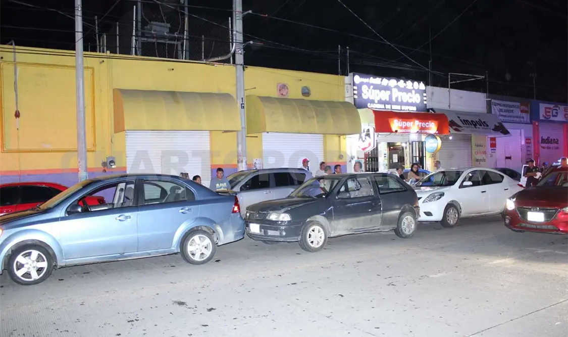 “Carambola” deja a un conductor con lesiones