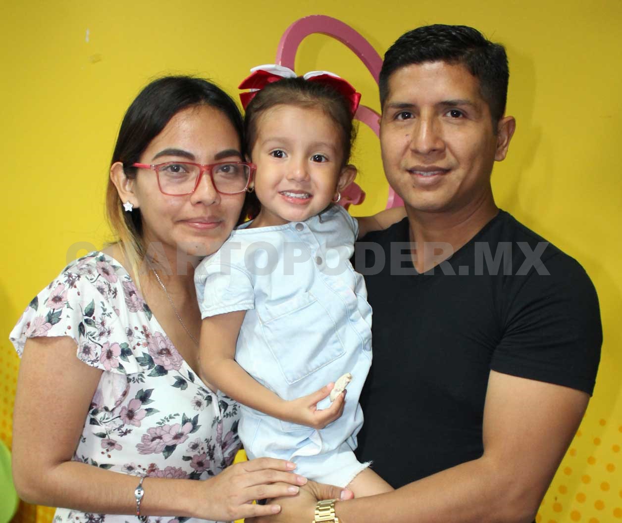 Amelia cumplió tres añitos