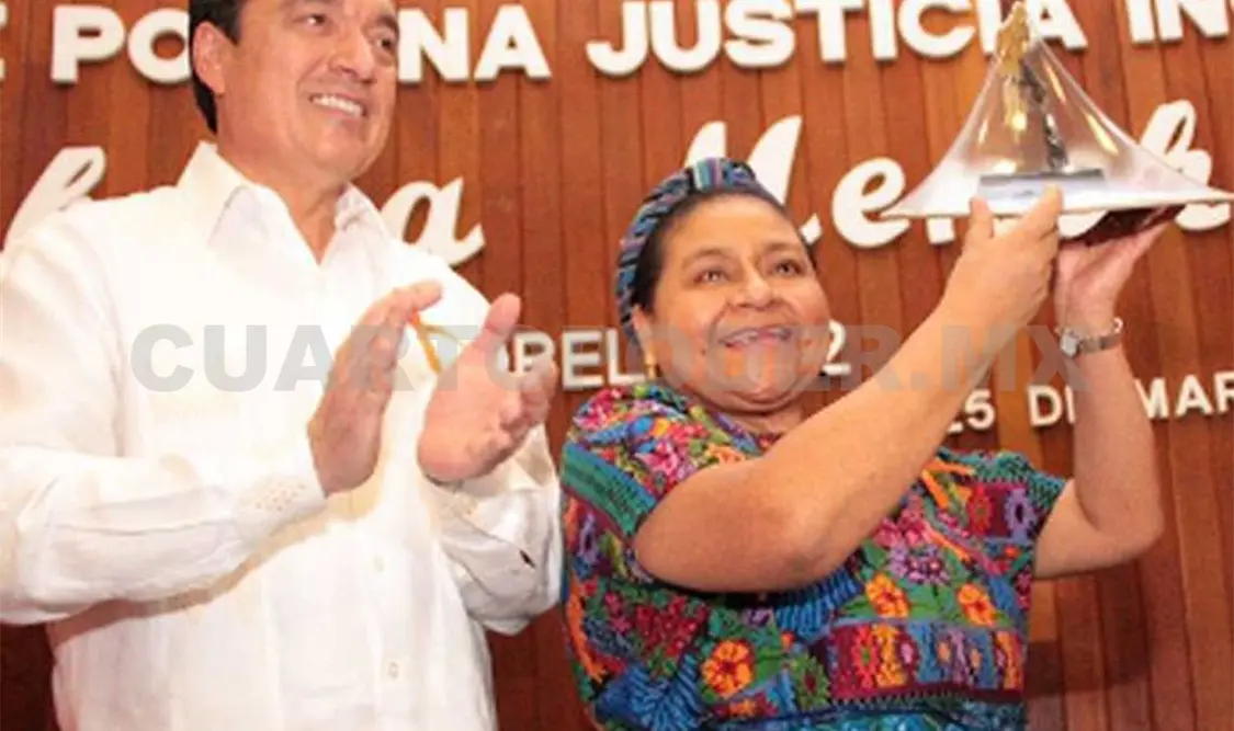 Felicita Premio Nobel de la Paz a Rutilio Escandón