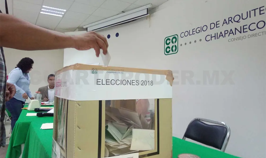Van arquitectos por segunda vuelta electoral