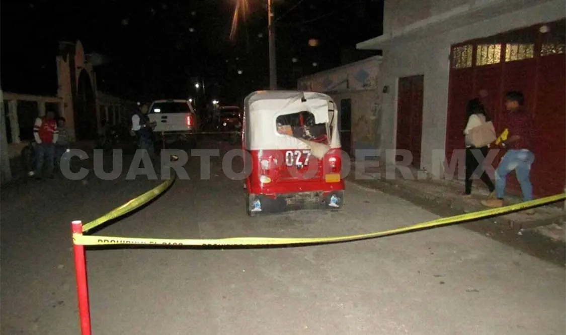 Explota artefacto que permanecía en mototaxi