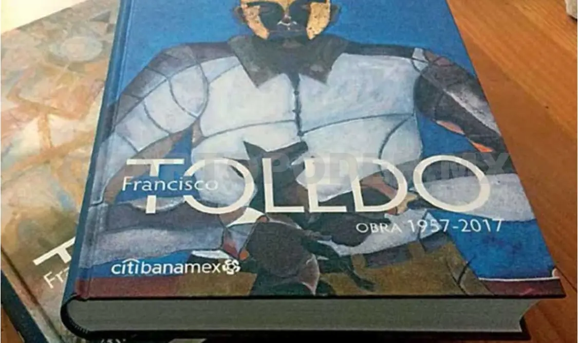 Francisco Toledo. Obra 1957-2017 está conformado por cuatro tomos, dos mil 436 páginas e incluyen dos mil 168 obras multidisciplinarias. Cortesía