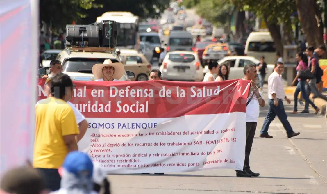 El “líder sindical” ha atropellado los derechos laborales de los trabajadores de salud. Óscar León / CP