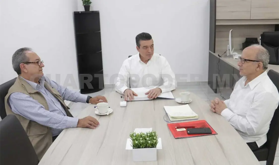 El gobernador electo se reunió con autoridades del INAH para abordar el cuidado de la riqueza cultural. CP