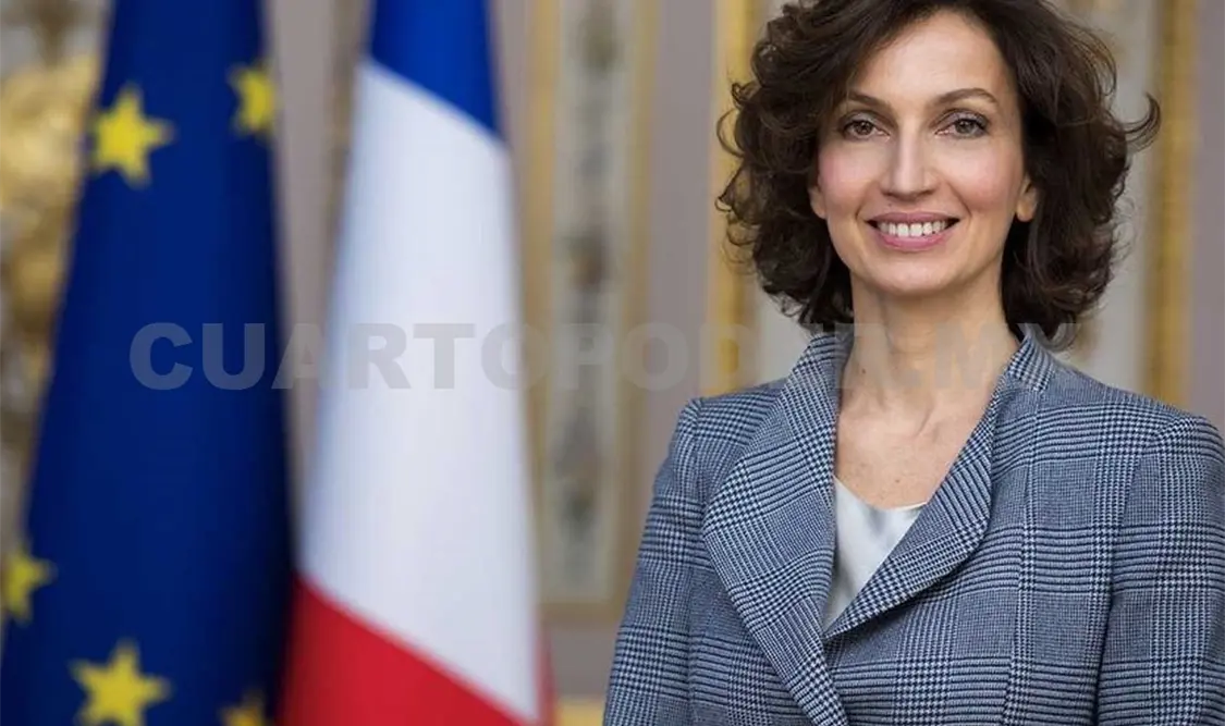 Audrey Azoula es la directora general de la Organización de las Naciones Unidas para la Ciencia y la Cultura (Unesco). Cortesía