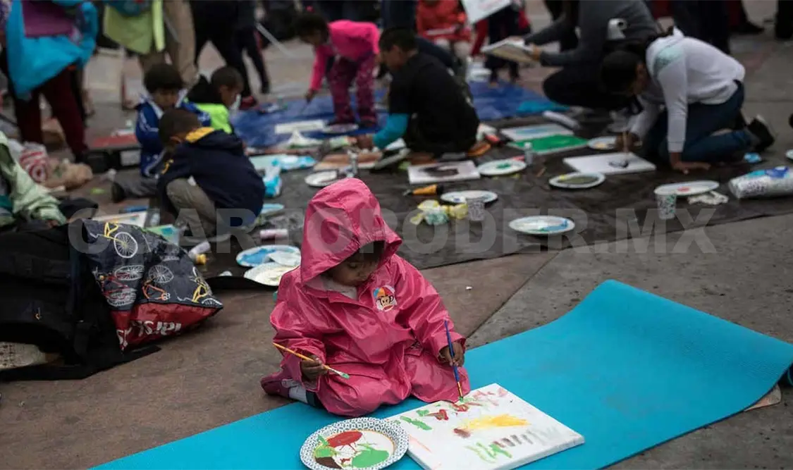 Exigen a SRE información de niños migrantes