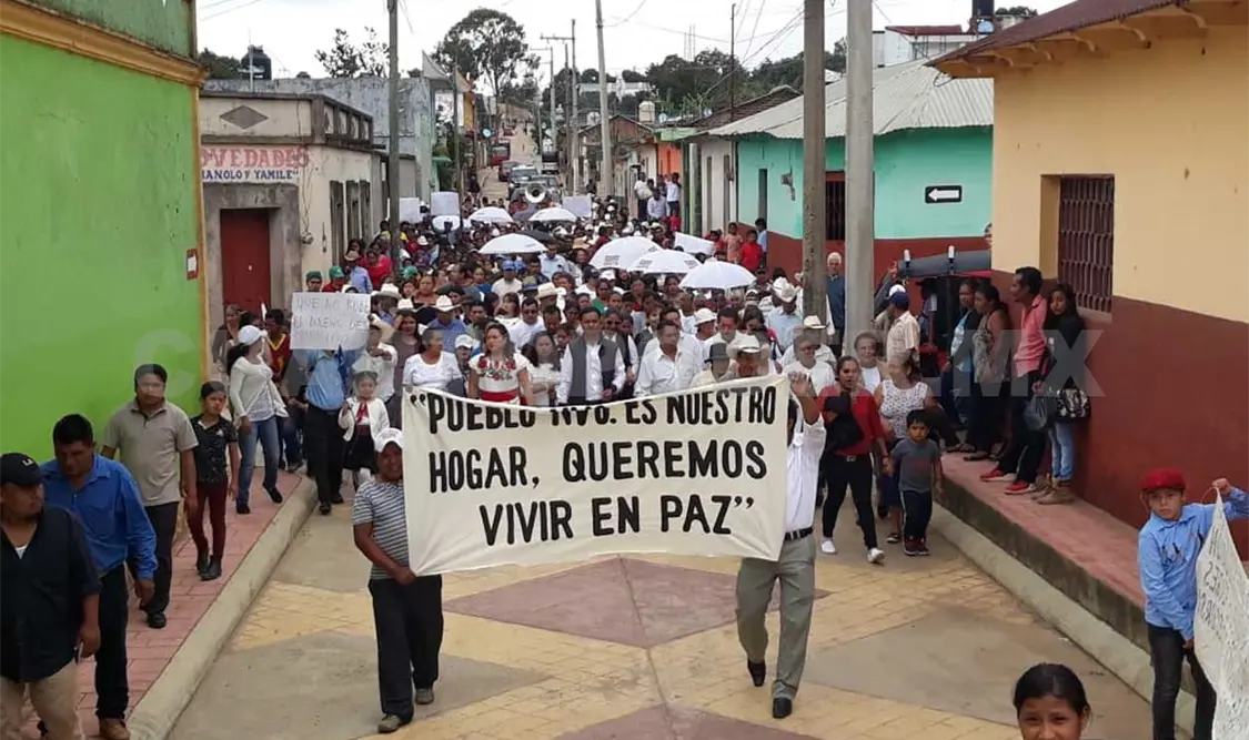 Marcha por la paz genera violencia