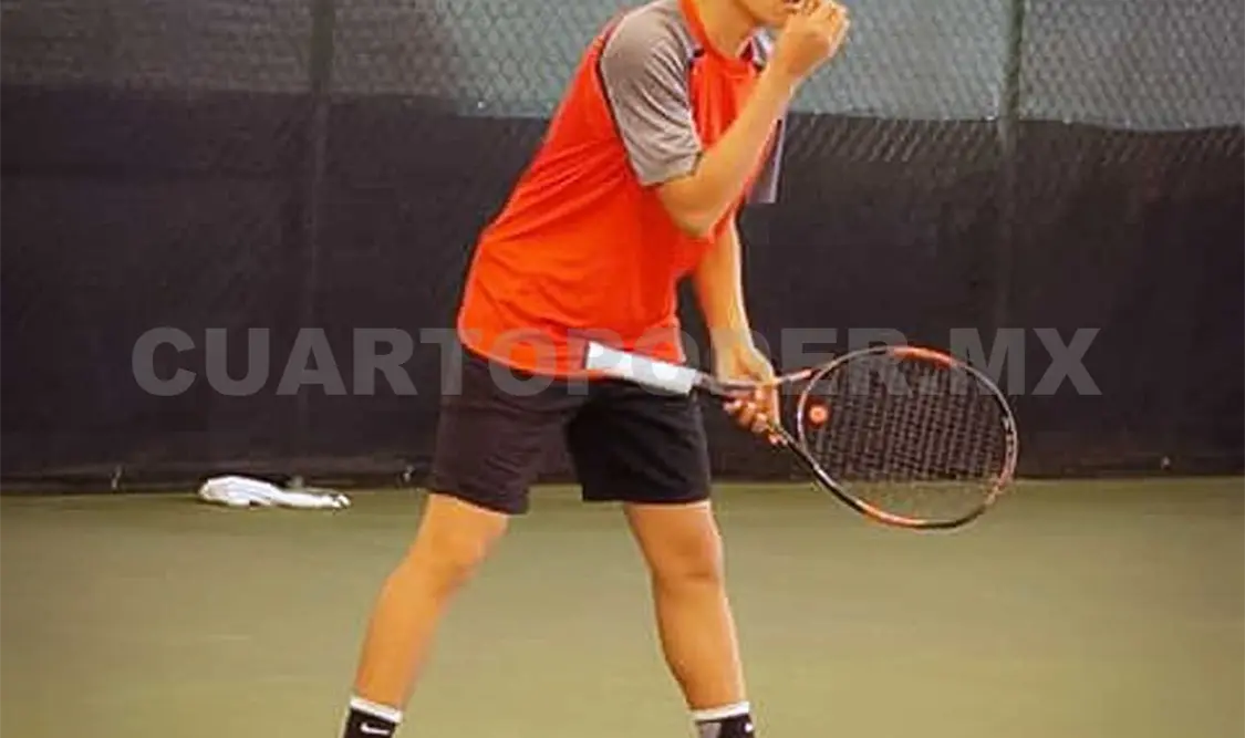 Alexander, promesa del tenis mexicano