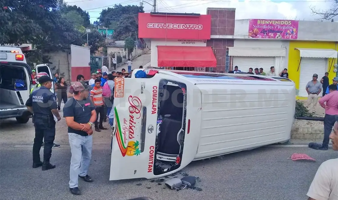 Fatal accidente deja un muerto y siete heridos