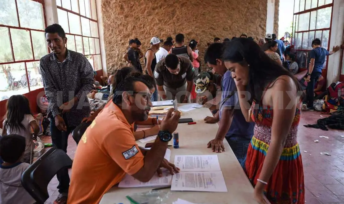 Entregan visas humanitarias a centroamericanos