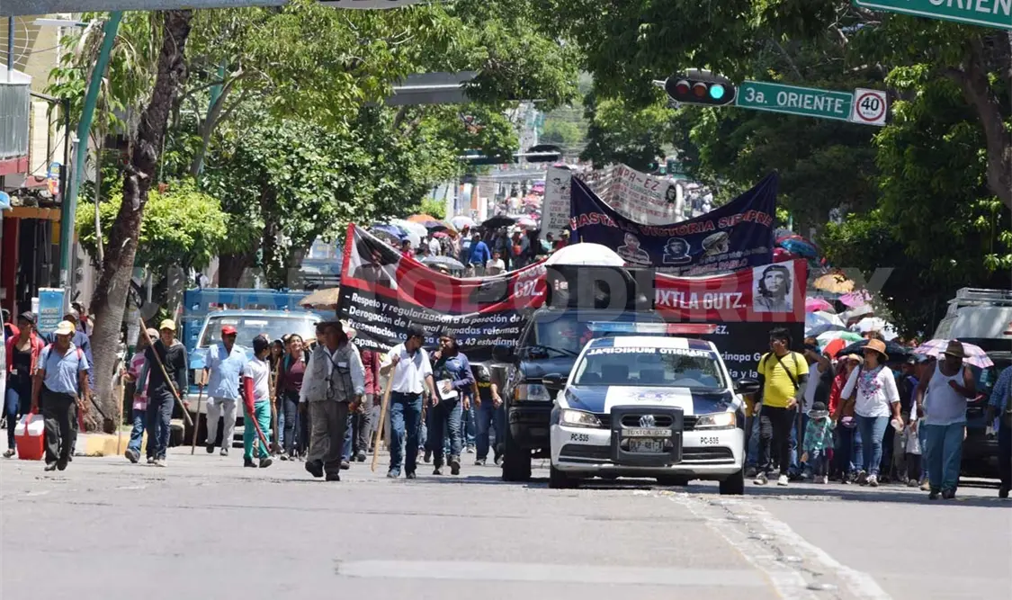 Manifestaciones “ahorcan” a la capital