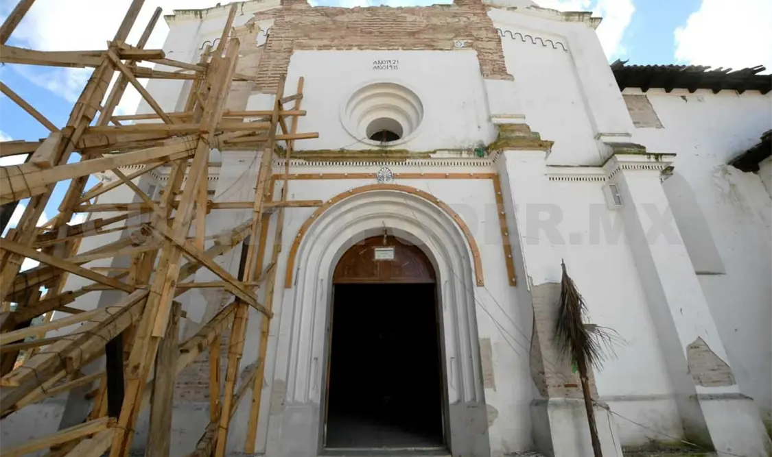 Avanza reconstrucción de monumentos