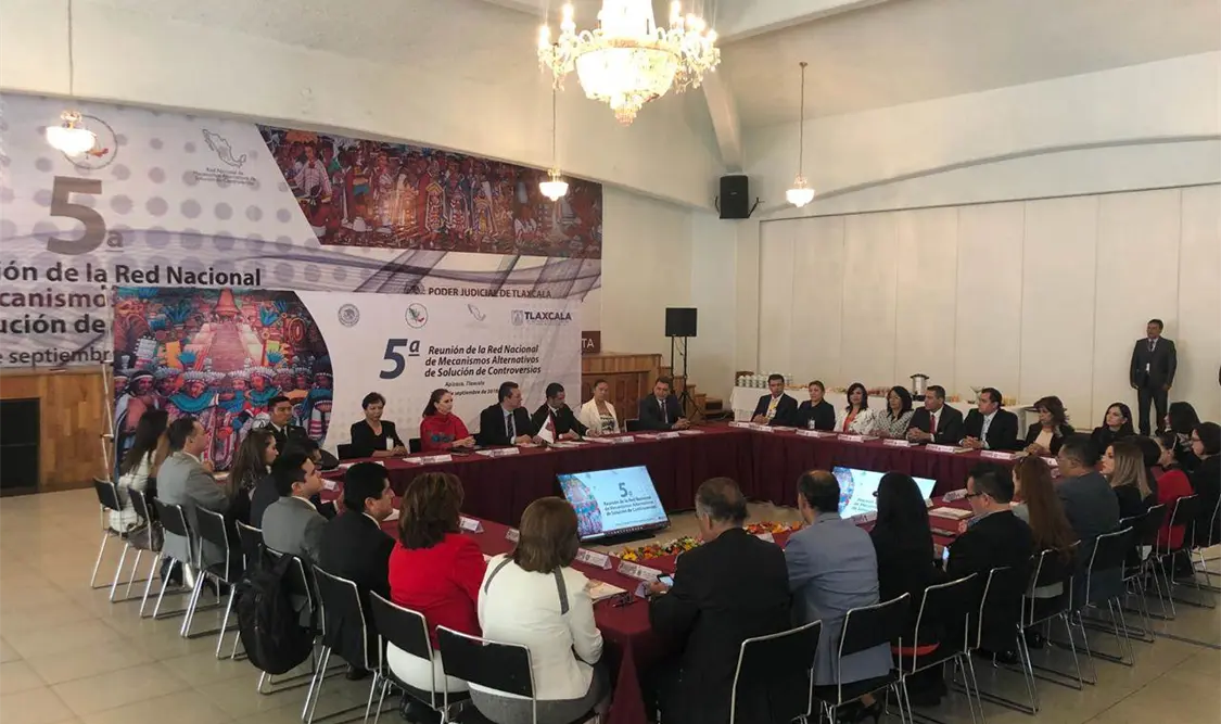 Participa el Centro Estatal de Justicia Alternativa en reunión nacional. CP