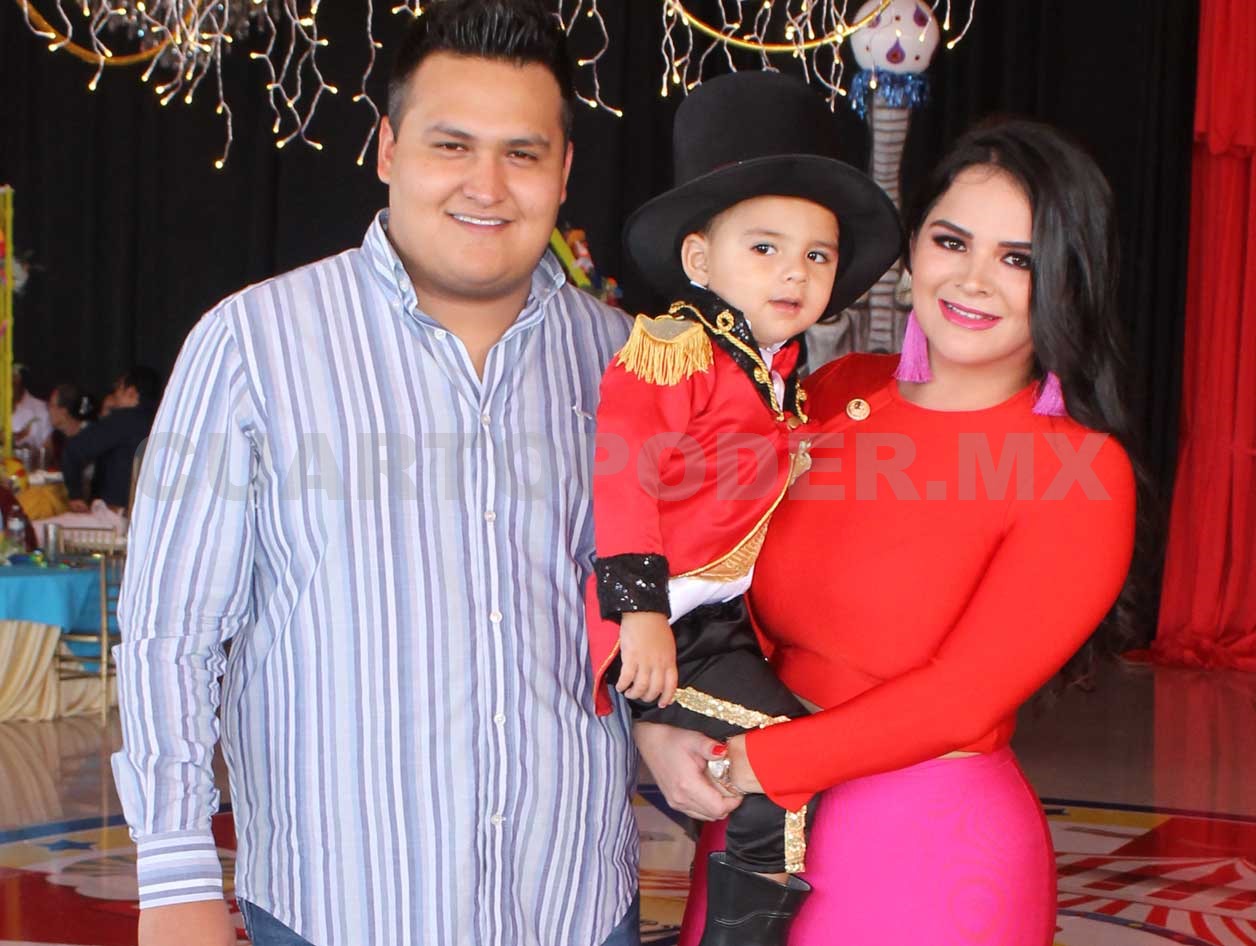 Miguelito disfrutó su fiesta