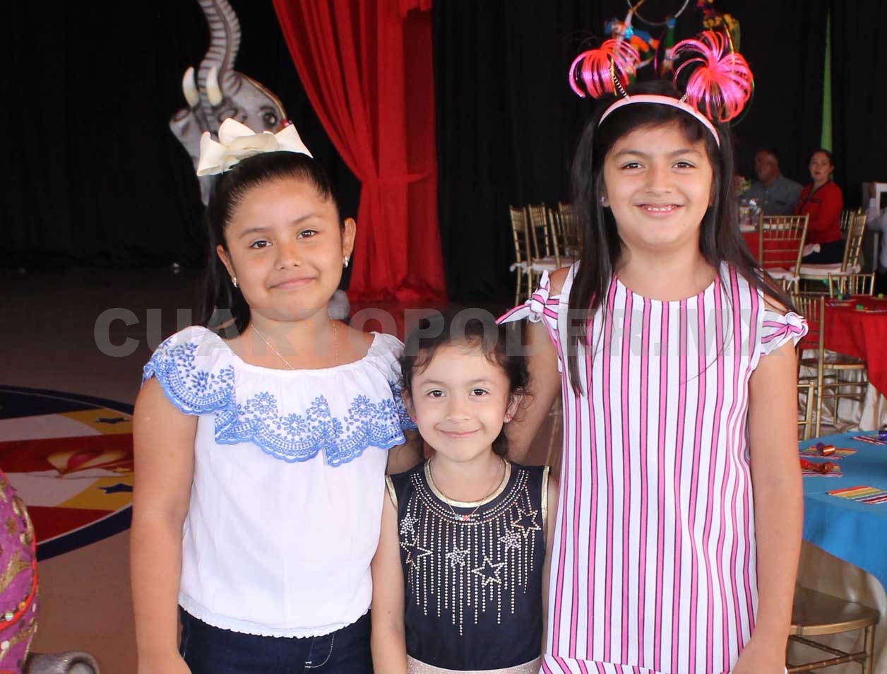 Miguelito disfrutó su fiesta